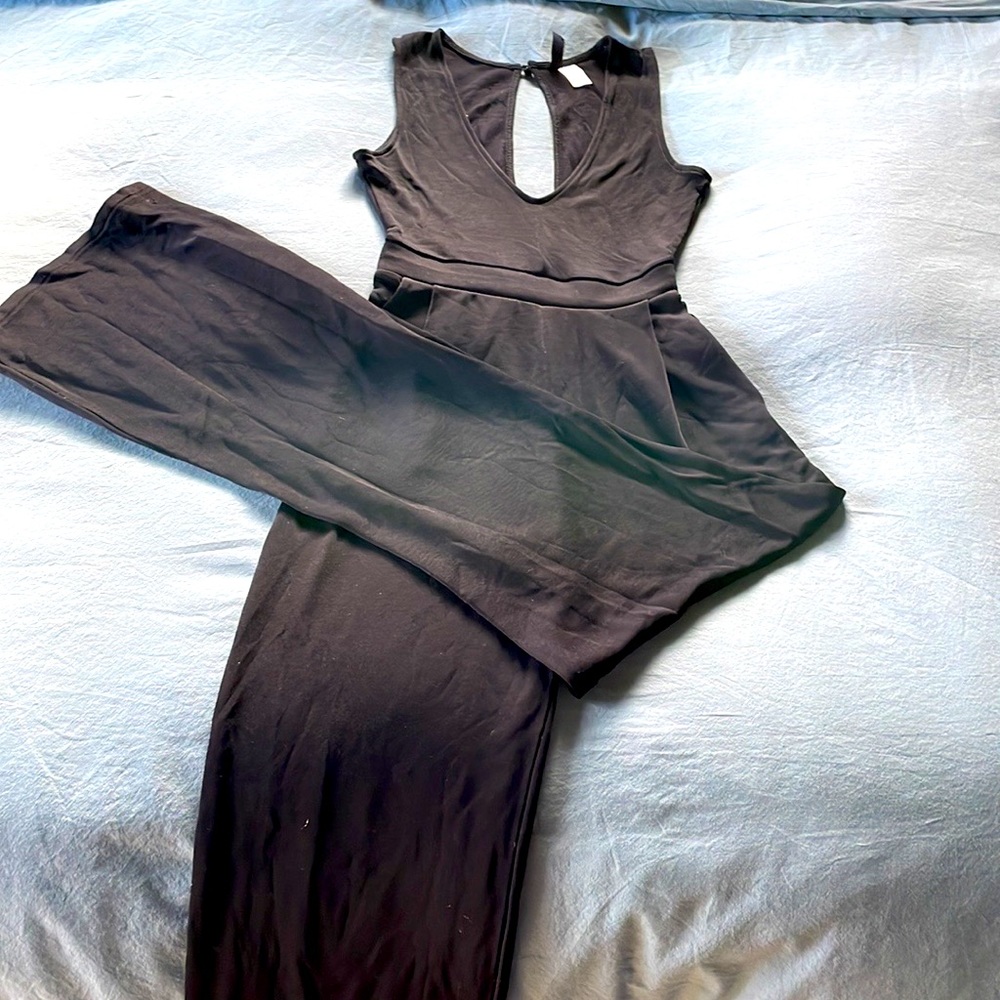 H&M Jumpsuit w/ Plunge Front